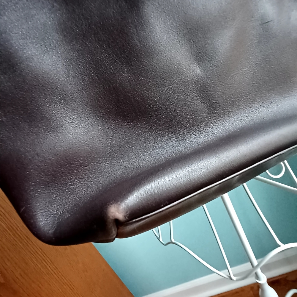 DKNY  Brown Faux Leather Tote Bag - Picture 9 of 10
